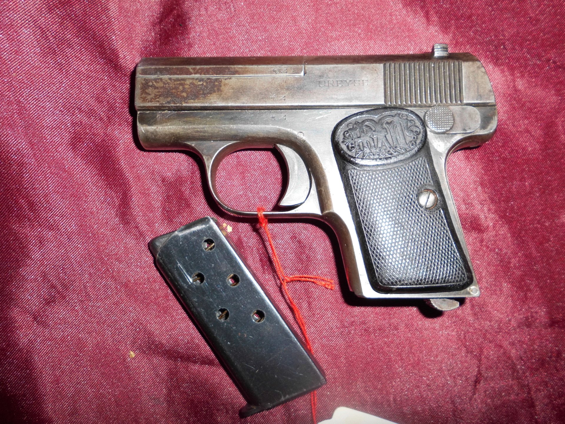 TOP 1A selten Rarität Dreyse Mod. 1908 Pistole 6,35 TOP – Bild 2