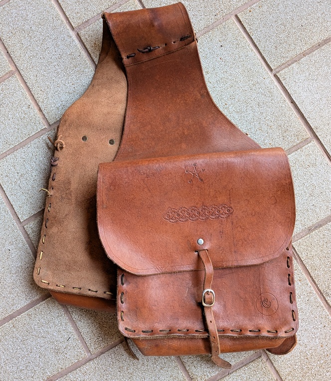 VITAGE SATTELTASCHEN FÜRS WESTERNHOBBY – Bild 1