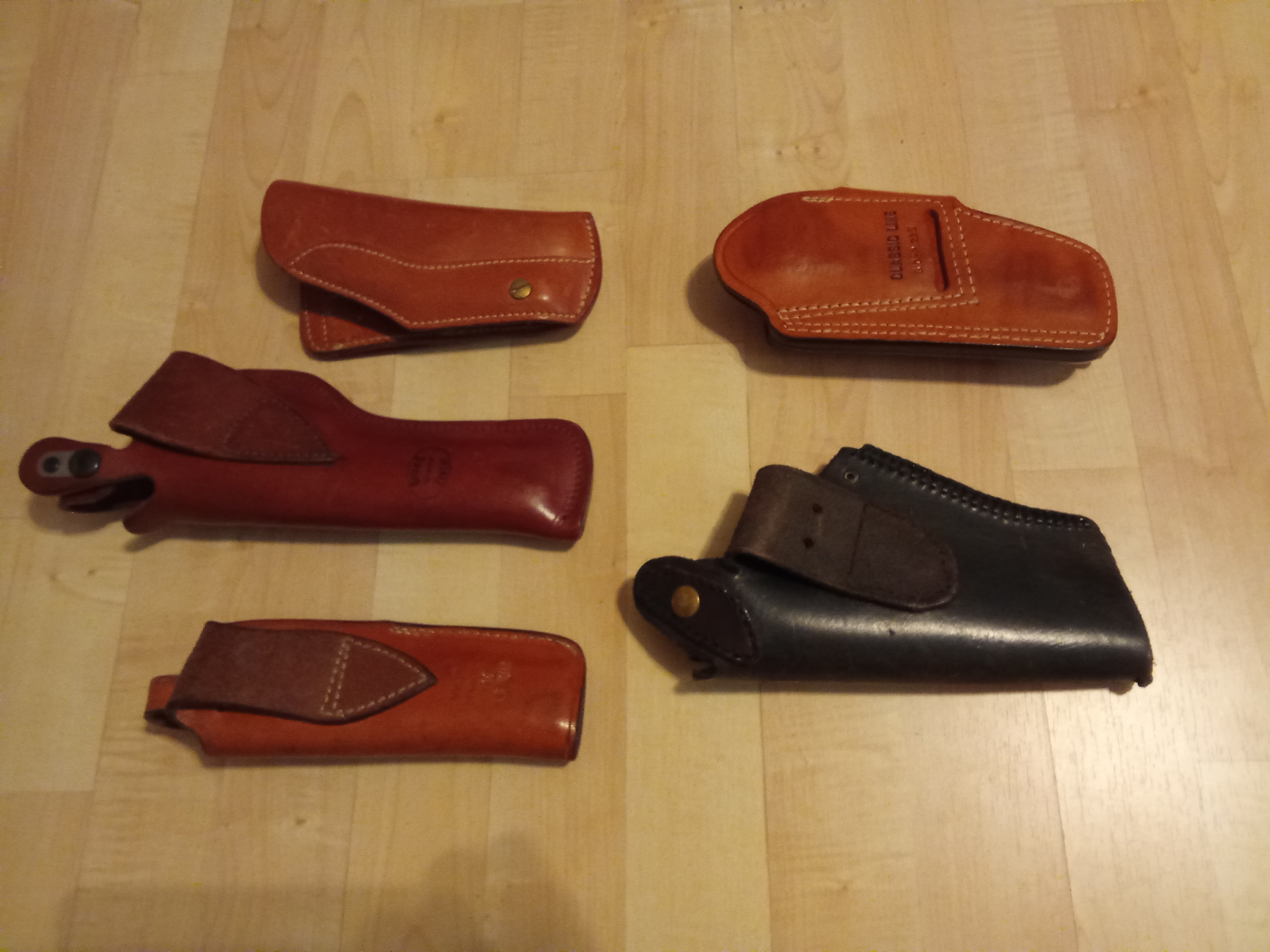 Holster Konvolut - Leder - Sig Sauer, Beretta, Western – Bild 2