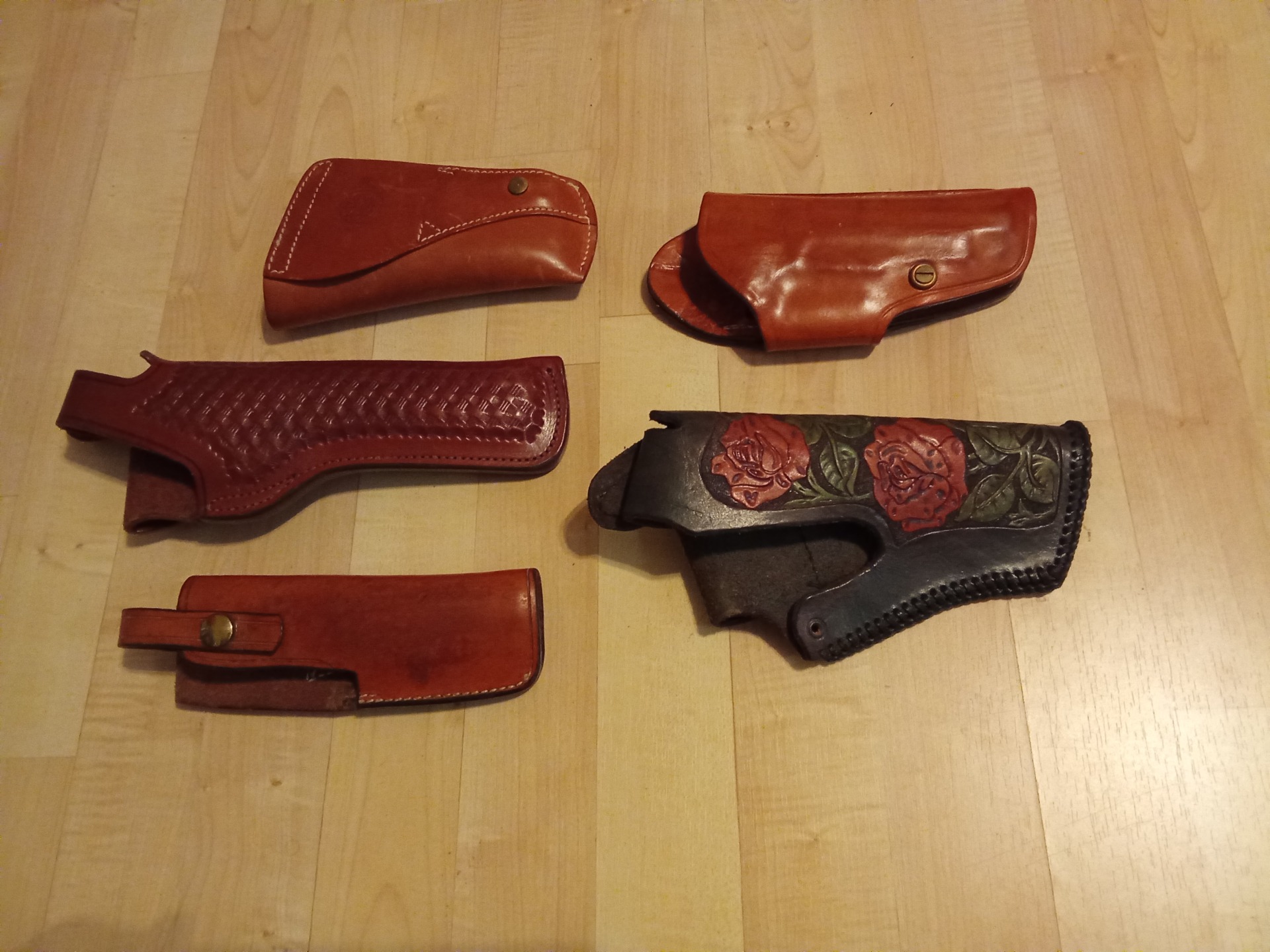 Holster Konvolut - Leder - Sig Sauer, Beretta, Western – Bild 1