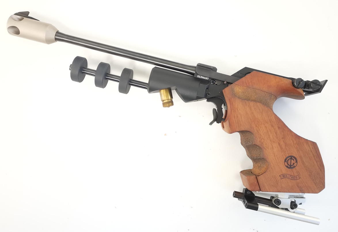 Walther CPM1 Matchluftpistole im Koffer inkl. Zubehör Kal. 4,5mm Diabolo – Bild 3