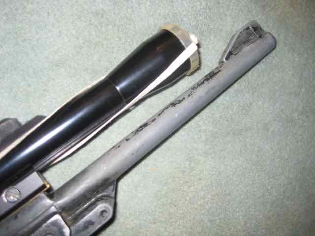 Luftpistole Walther, Mod. LP 53, defekt, Teileträger – Bild 4