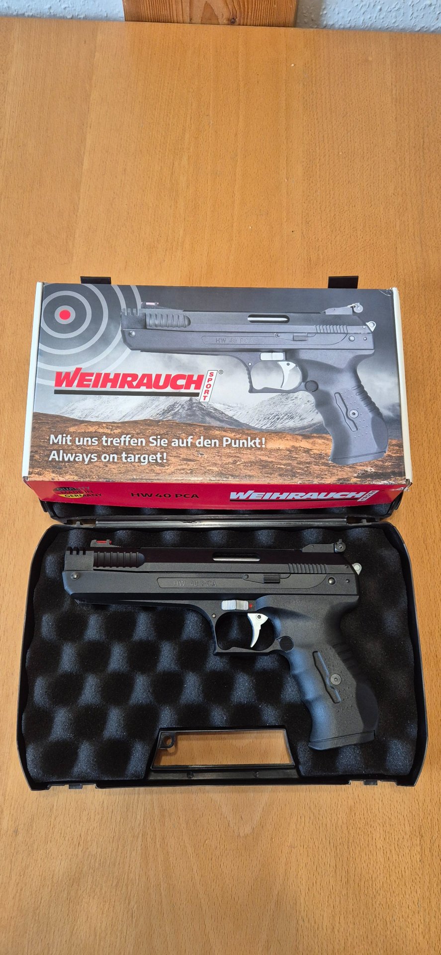 Luftpistole Weihrauch HW 40 PCA – Bild 1