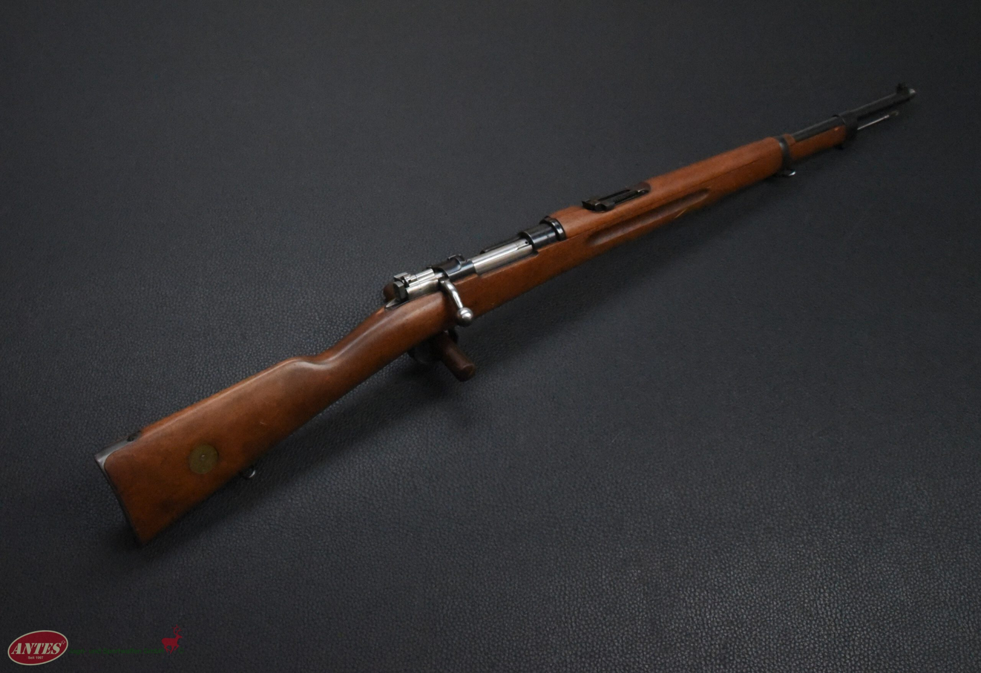 Schwedischer Karabiner Mod. M38 / 1943, Kal. 6,5x55 SE aus Husqvarna Fertigung – Bild 1