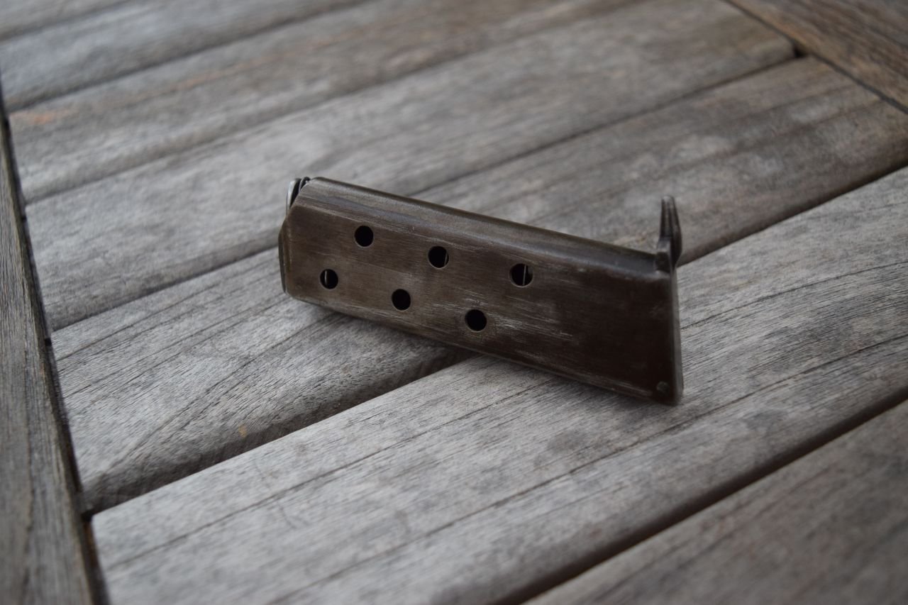 Deutschland Franz Jäger „Jäger-Pistole“ WKI Ausf. 2 Cal. 7,65 Sammlerwaffe – Bild 4