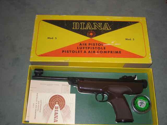 Luftpistole Fabrikat Diana, Mod. 5, defekt – Bild 1