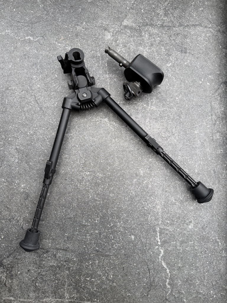 ZWEIBEIN - BIPOD Stahl – Bild 2