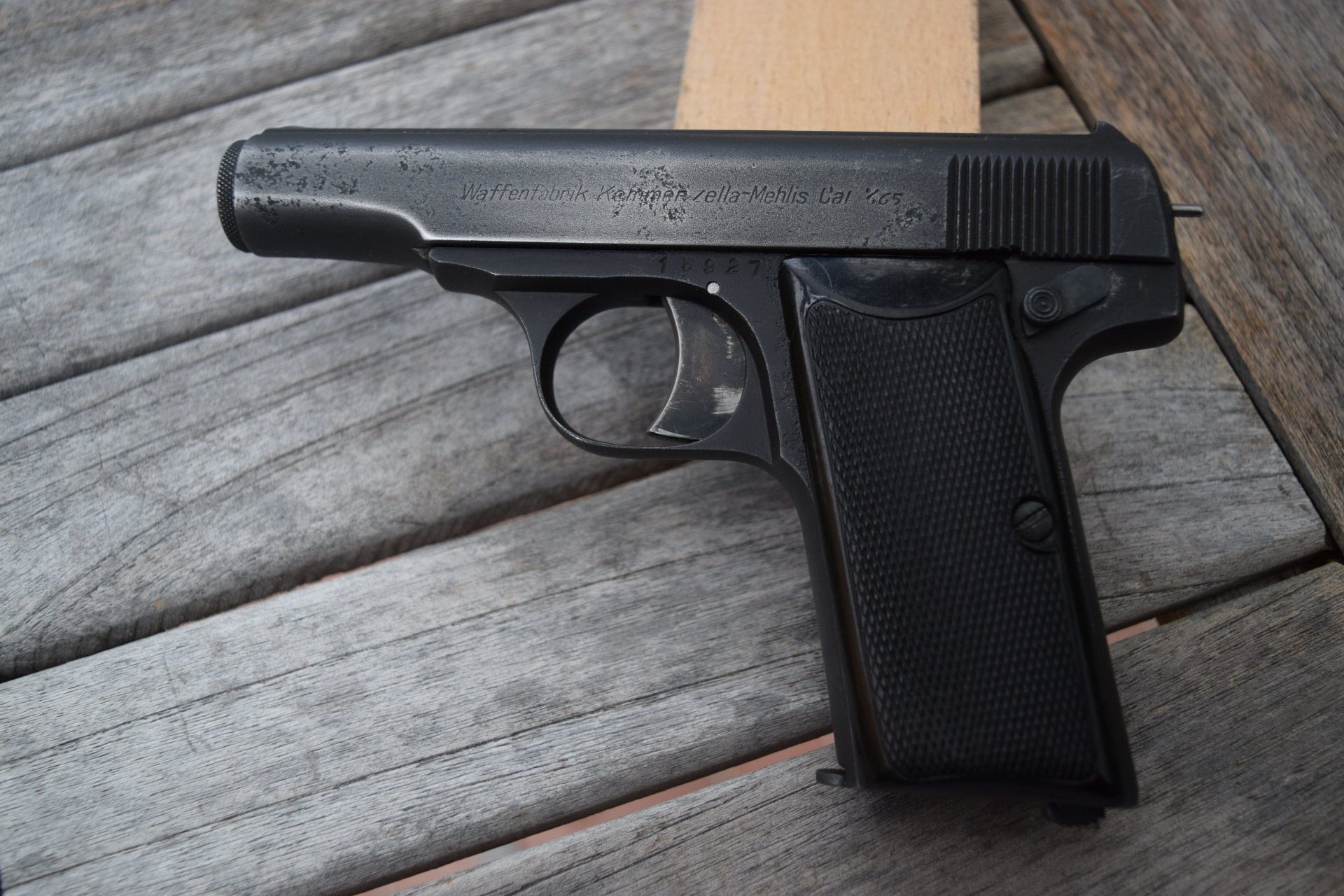 Deutschland Pistole Kommer Mod. IV Kal. 7,65 Sammlerwaffe – Bild 2