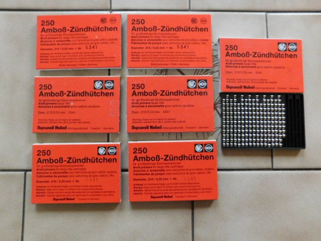 1500 Zündhütchen RWS 5341 – Bild 1