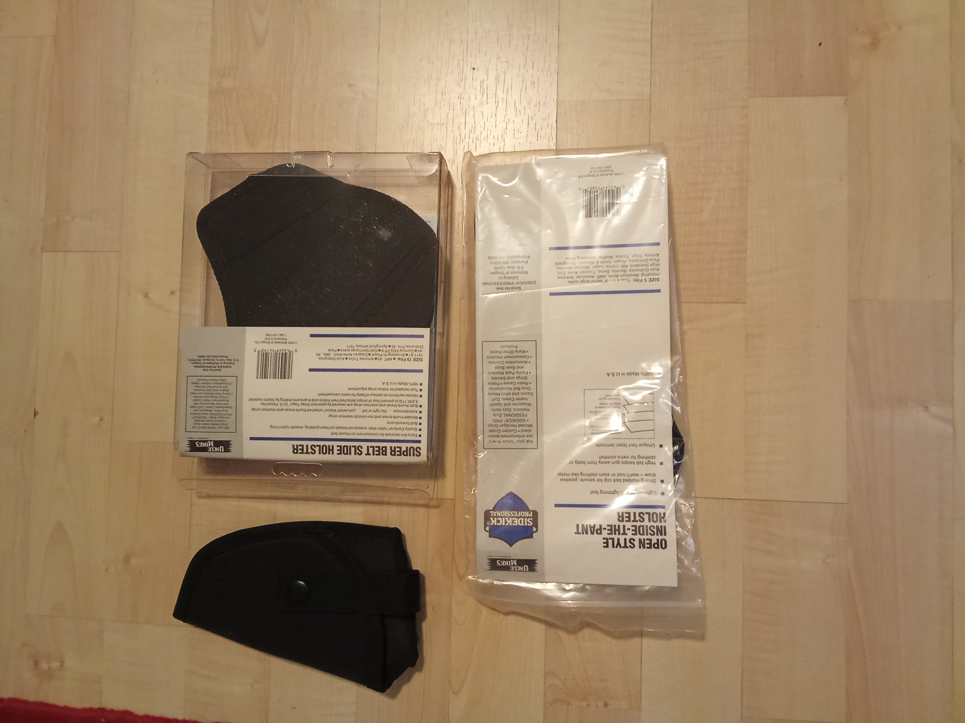 Nylon Holster Konvolut universal, Colt, Browning Hi-Power – Bild 2