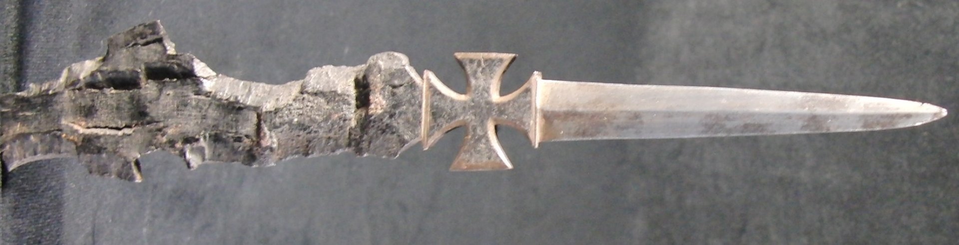 Grabenkunst Brieföffner - Granatsplitter – Bild 2