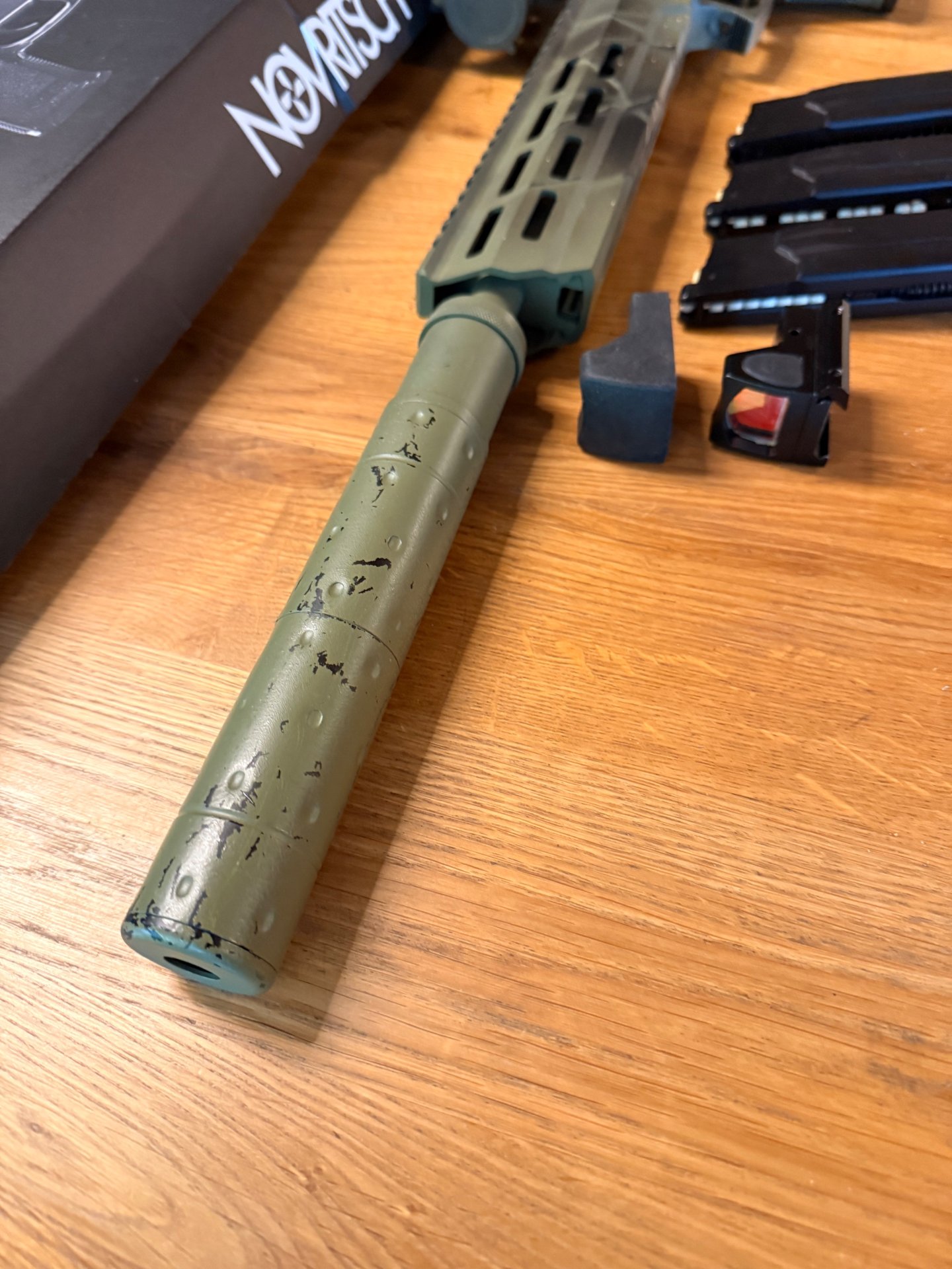 Novritsch SSX 303 mit Schalldämpfer Optik und 3 Ersatzmagazinen – Bild 5