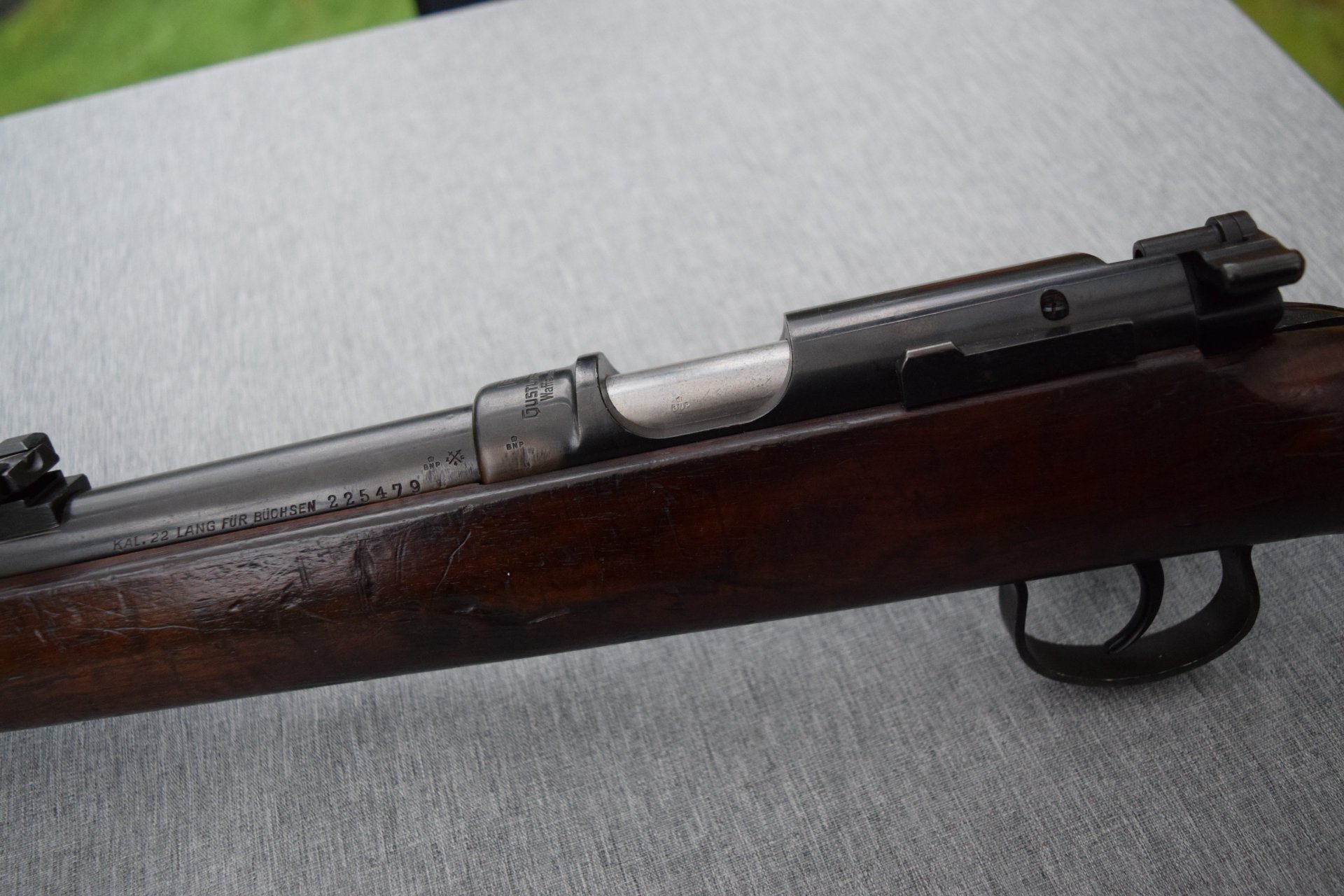 Deutschland original Wehrsportgewehr Gustloff Kal. .22 II WK Sammlerwaffe – Bild 5