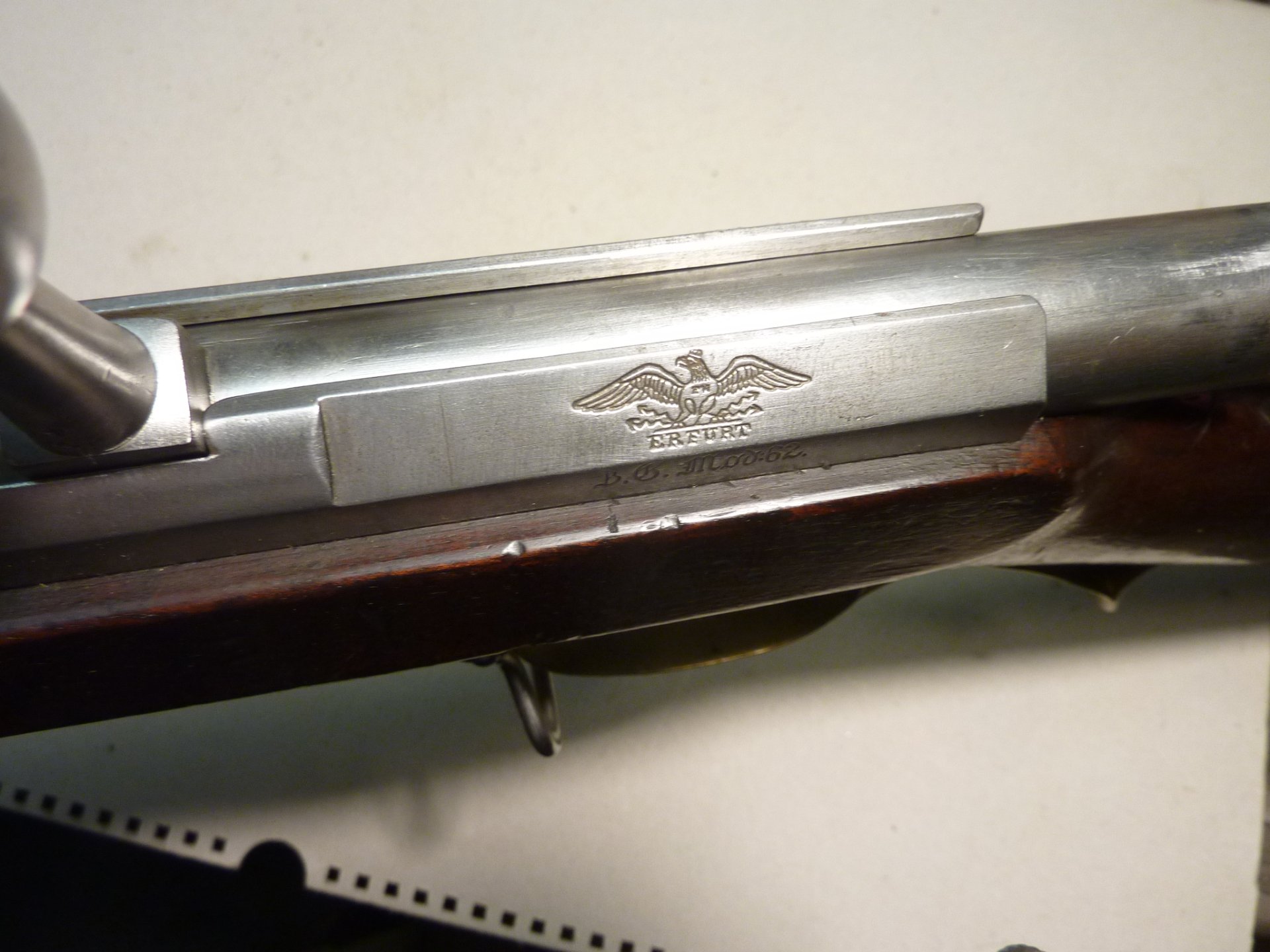 Zündnadelgewehr ERFURT M. 1862 im Bestzustand, Nummerngleich – Bild 5