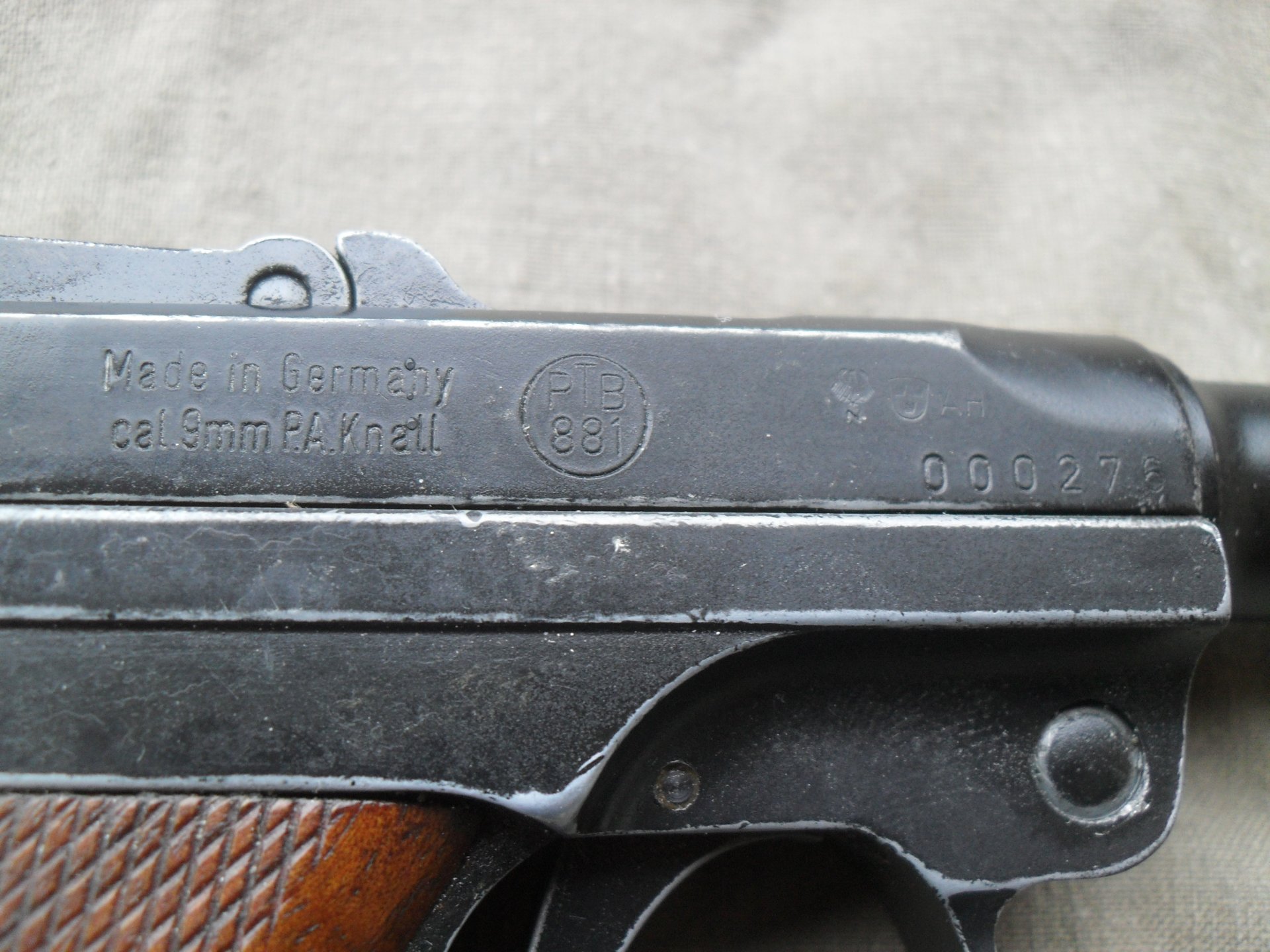 Melcher ME P04 Marine Luger 08 – Bild 3