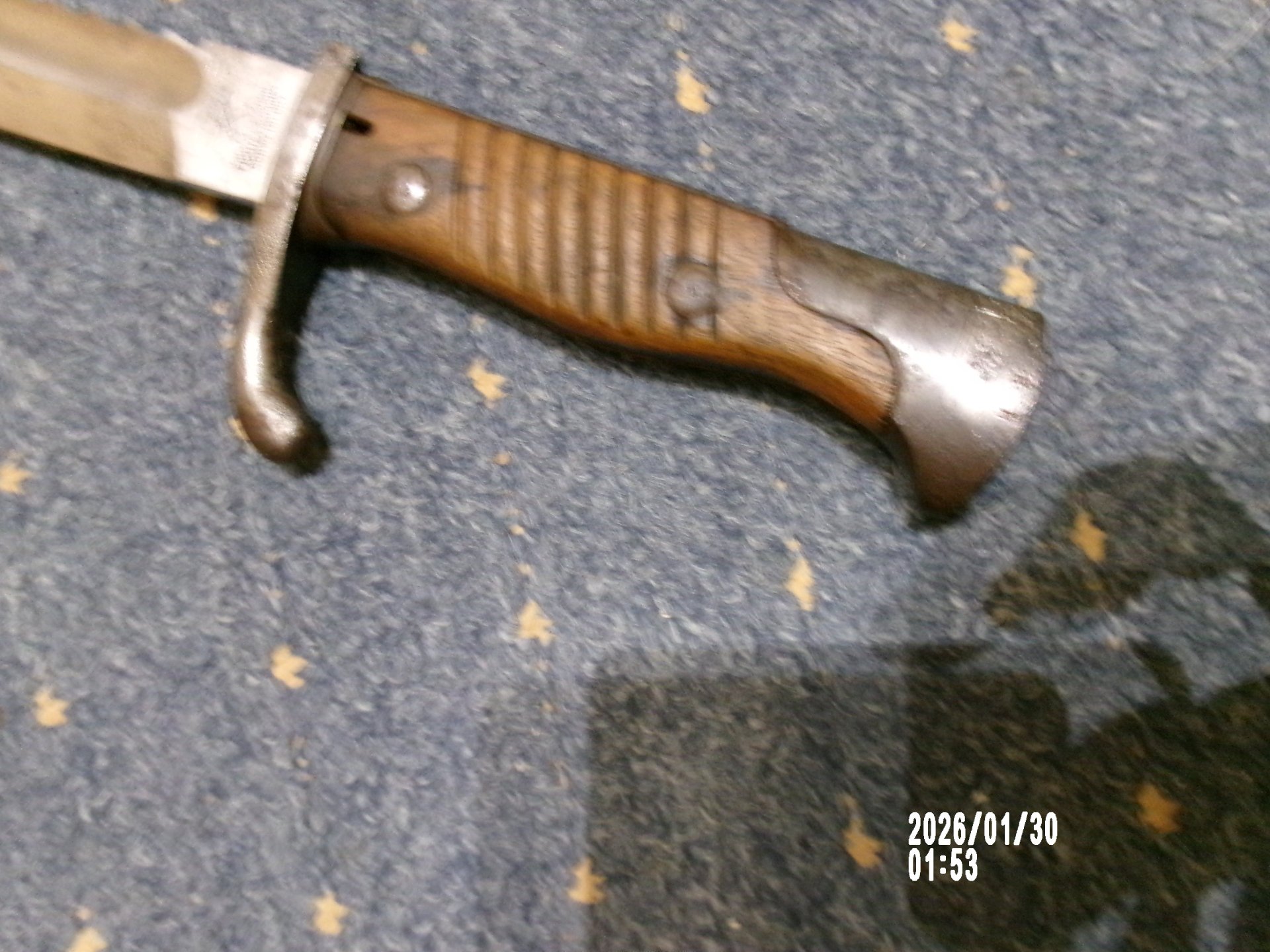 bayerisches Bajonett SG 98/05 Säge mit Koppelschuh – Bild 5