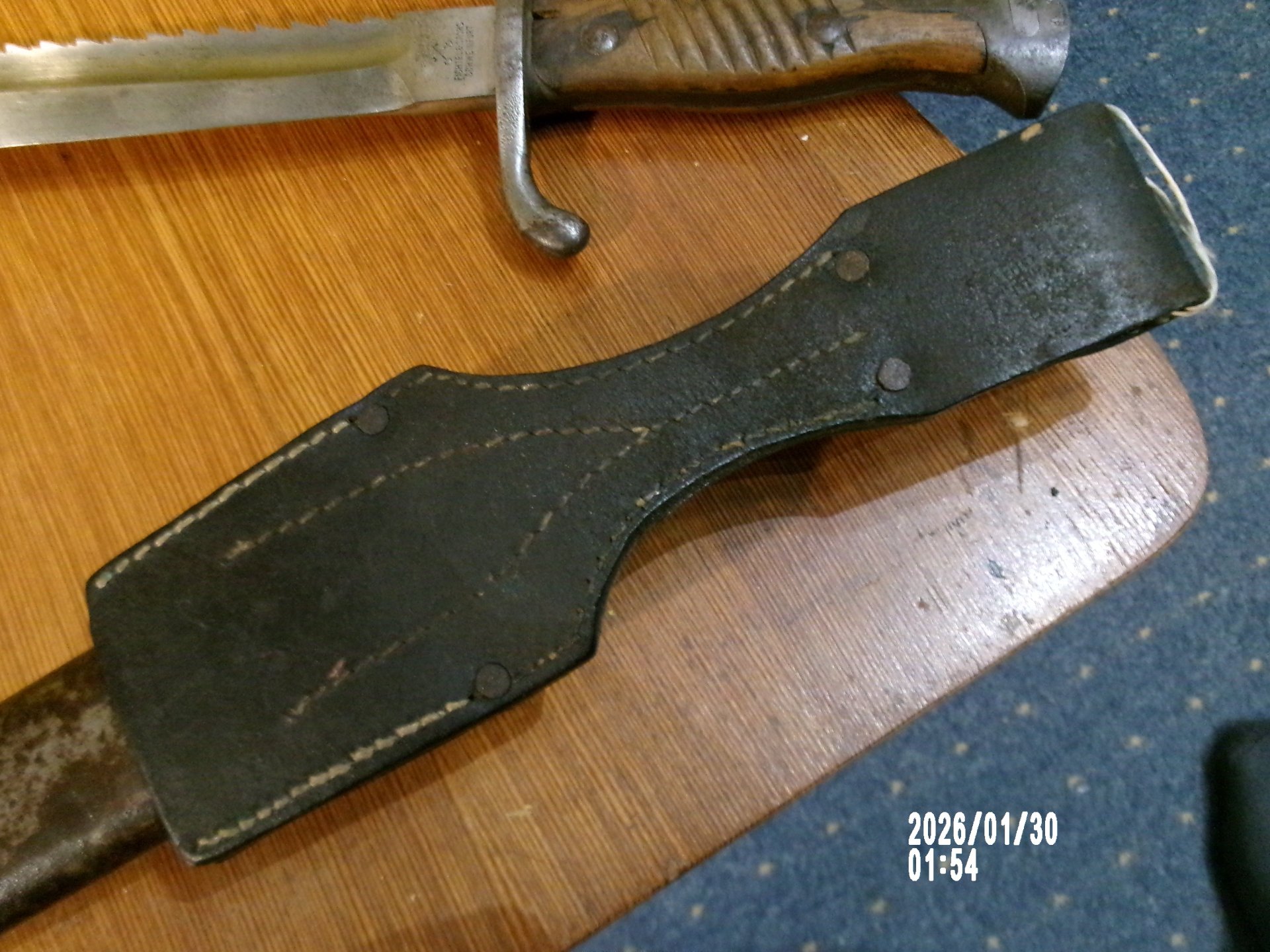 bayerisches Bajonett SG 98/05 Säge mit Koppelschuh – Bild 6