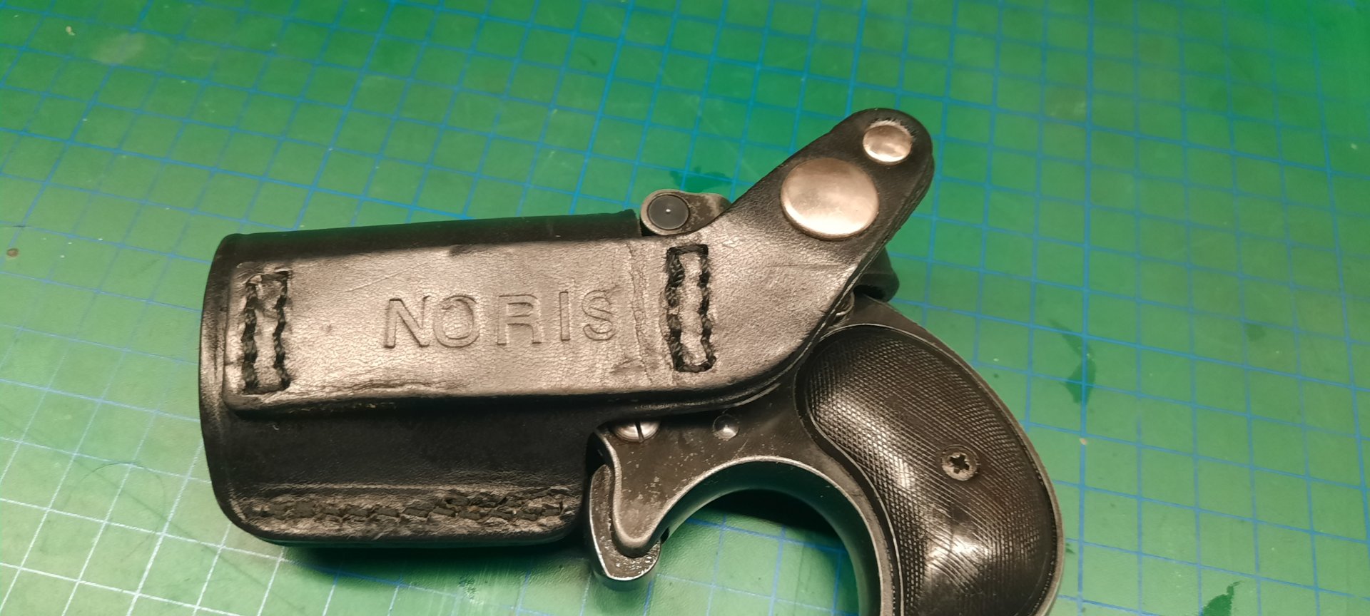 Alte Derringer 9mm von Noris Twinny – Bild 5
