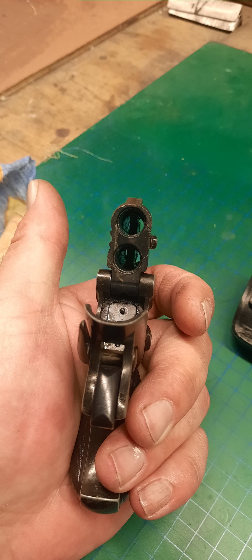 Alte Derringer 9mm von Noris Twinny – Bild 3
