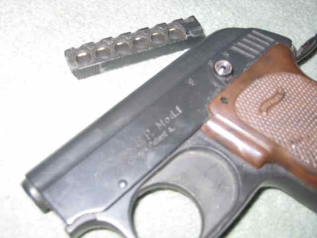 Gaspistole, Walther, Mod. U.P. 1, 6mm Gas und Knall – Bild 5