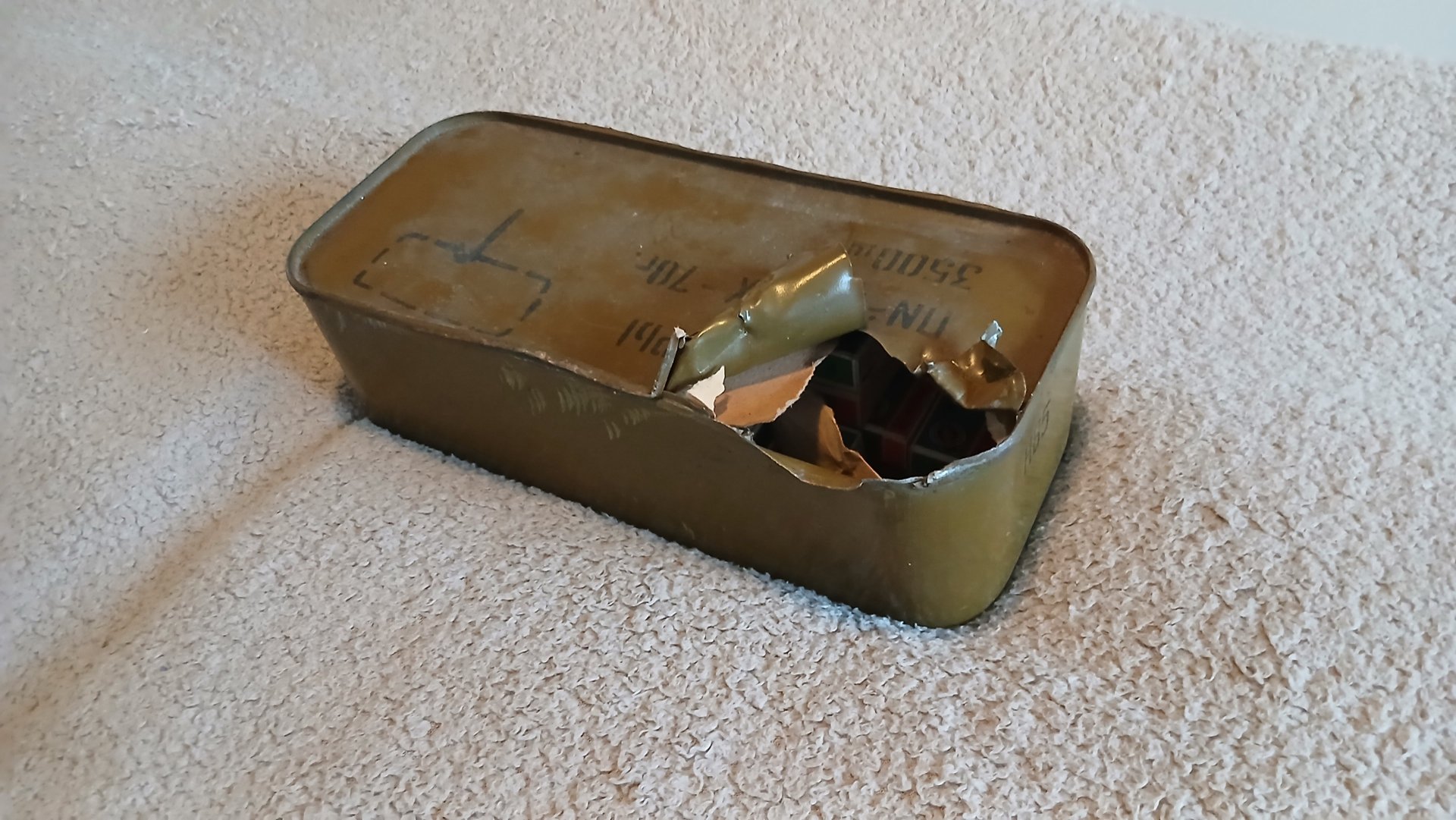 .22 Original Russische .22 Short in Original Verpackung Blechdose – Bild 6