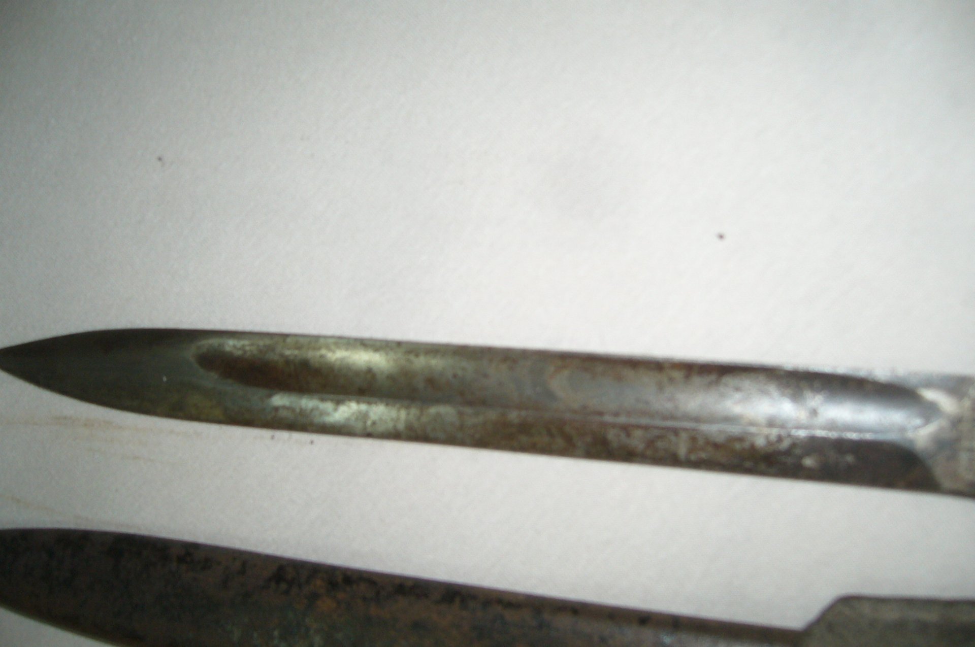 Altes Deutsches Bajonett mit Koppelschuh, Gebr. Hartkopf Solingen – Bild 3