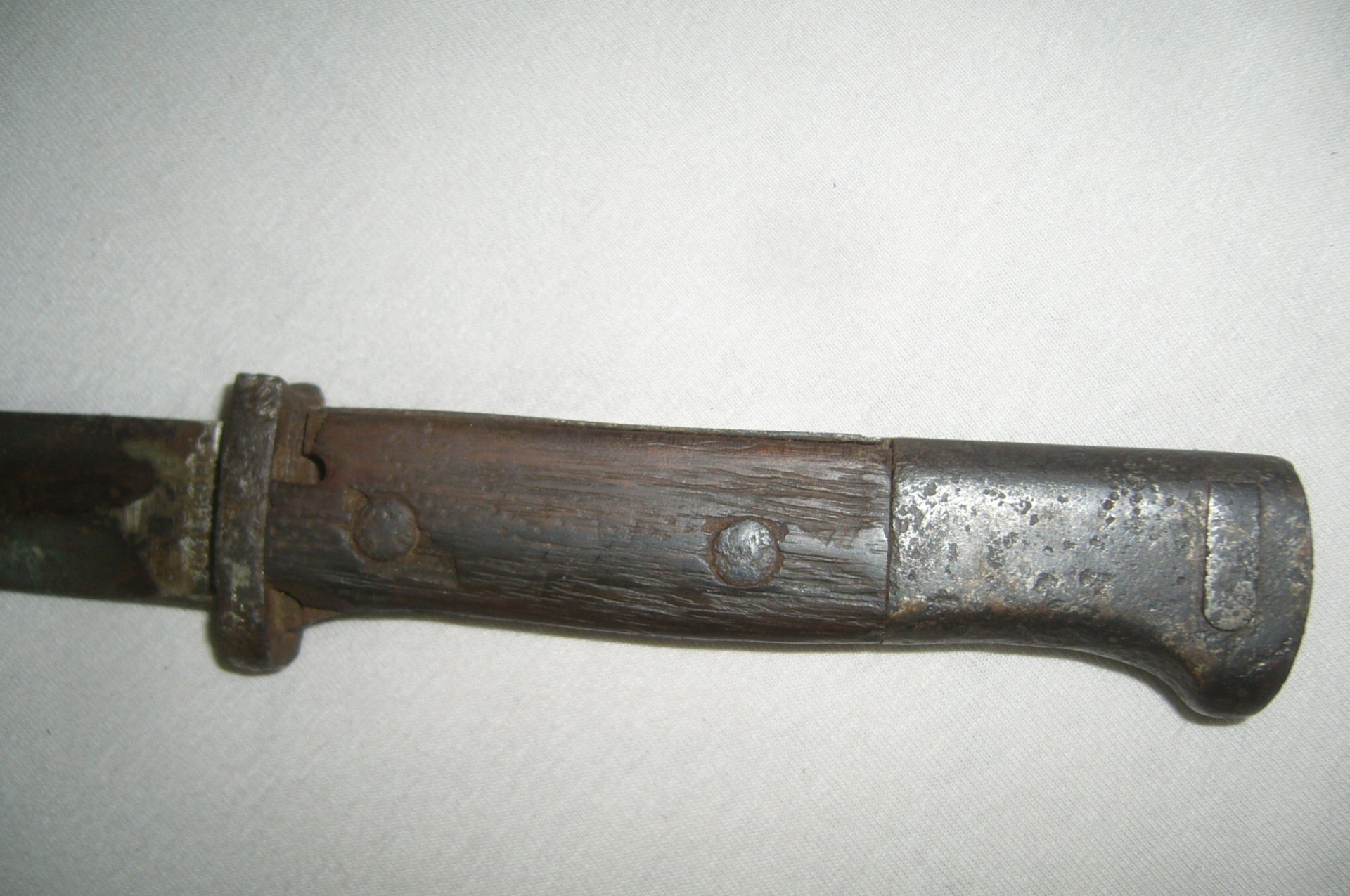 Altes Deutsches Bajonett mit Koppelschuh, Gebr. Hartkopf Solingen – Bild 2