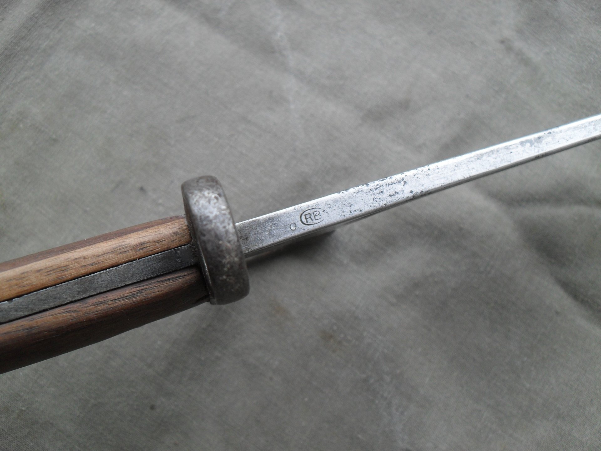 Seitengewehr m.1908 Brasilien Mauser Simson & Co. SUHL – Bild 5