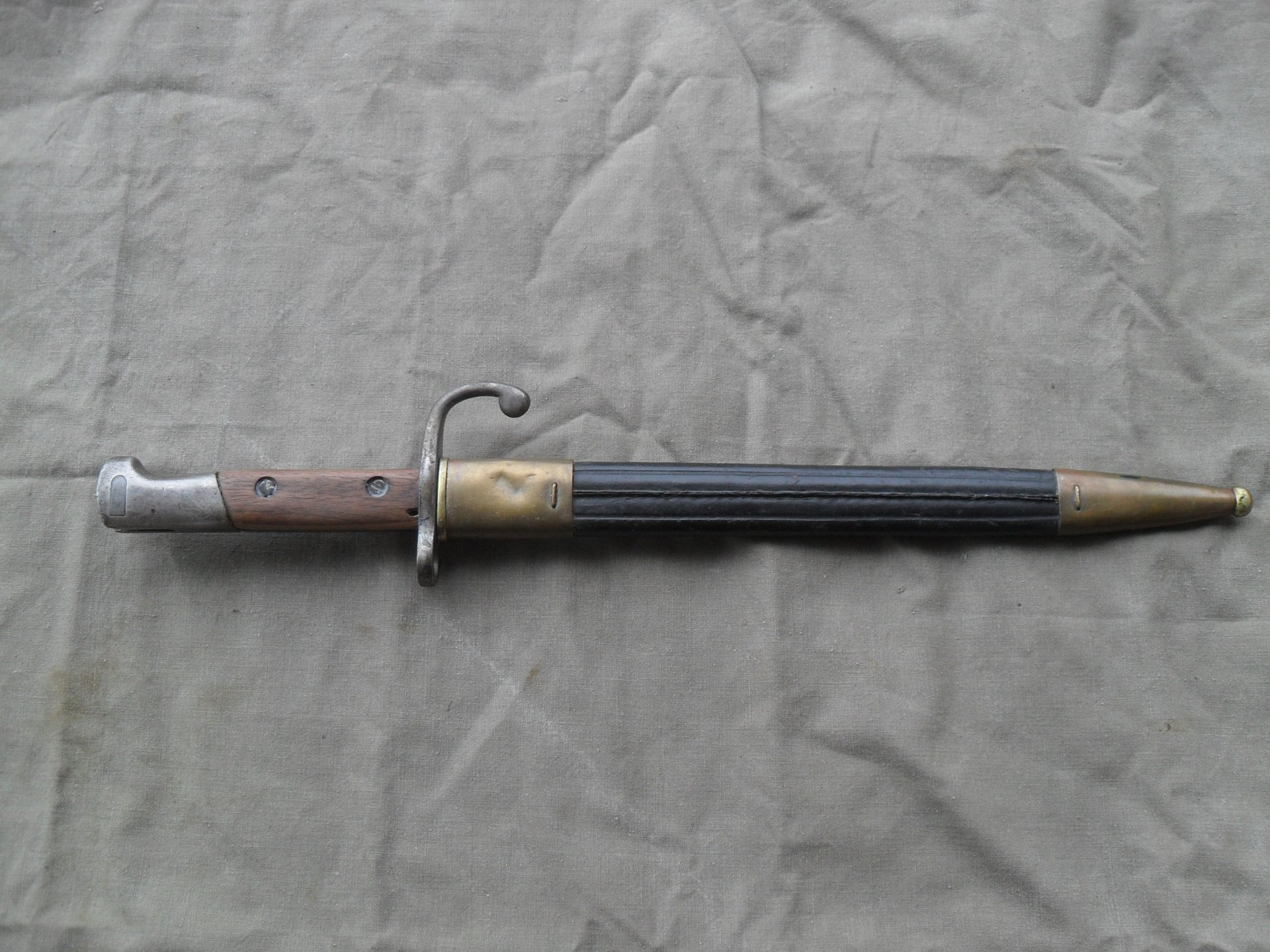 Seitengewehr m.1908 Brasilien Mauser Simson & Co. SUHL – Bild 2