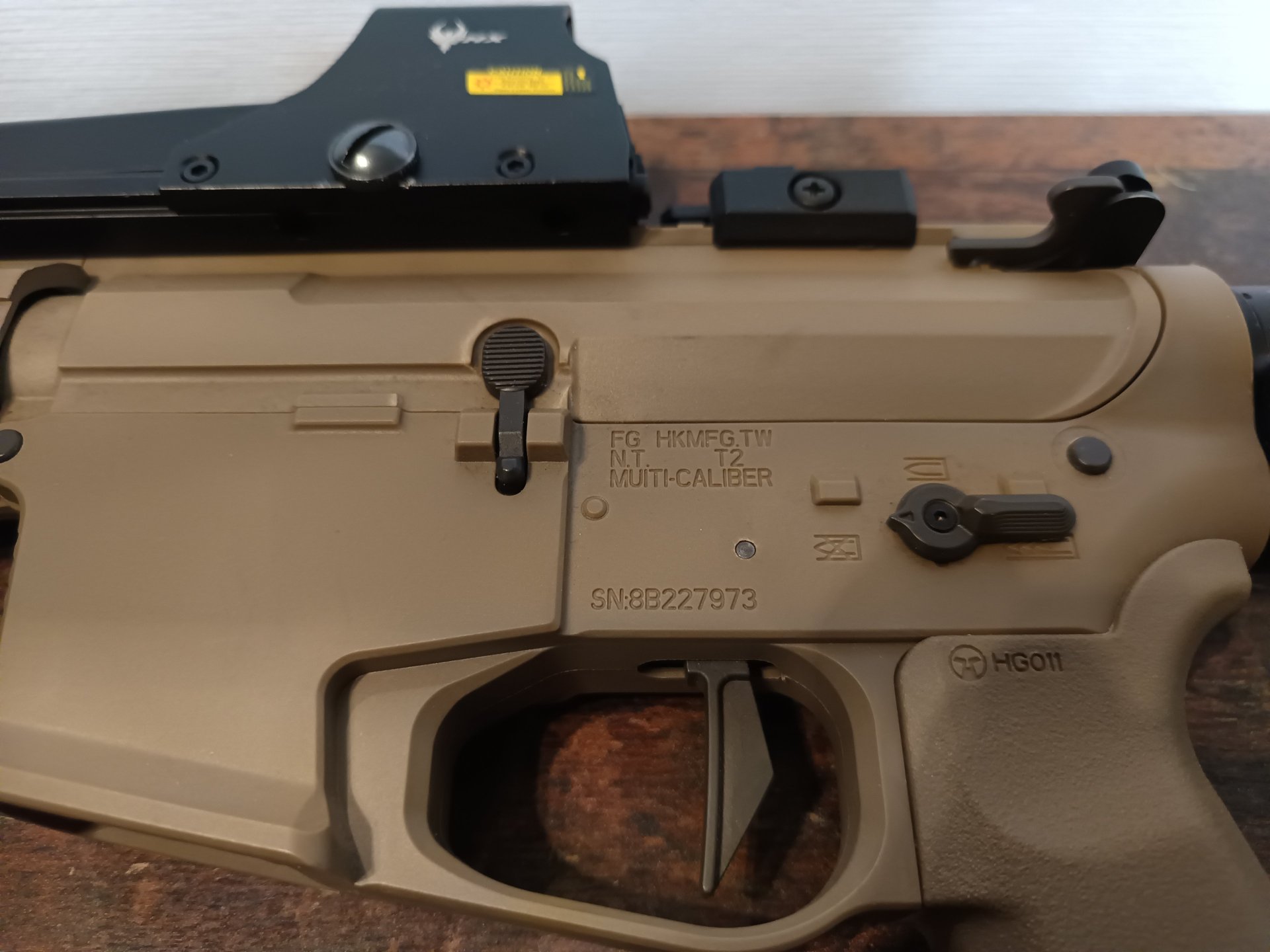 Ares Amoeba M45S-L (EFCS) S-Class Tan plus Magazine – Bild 3