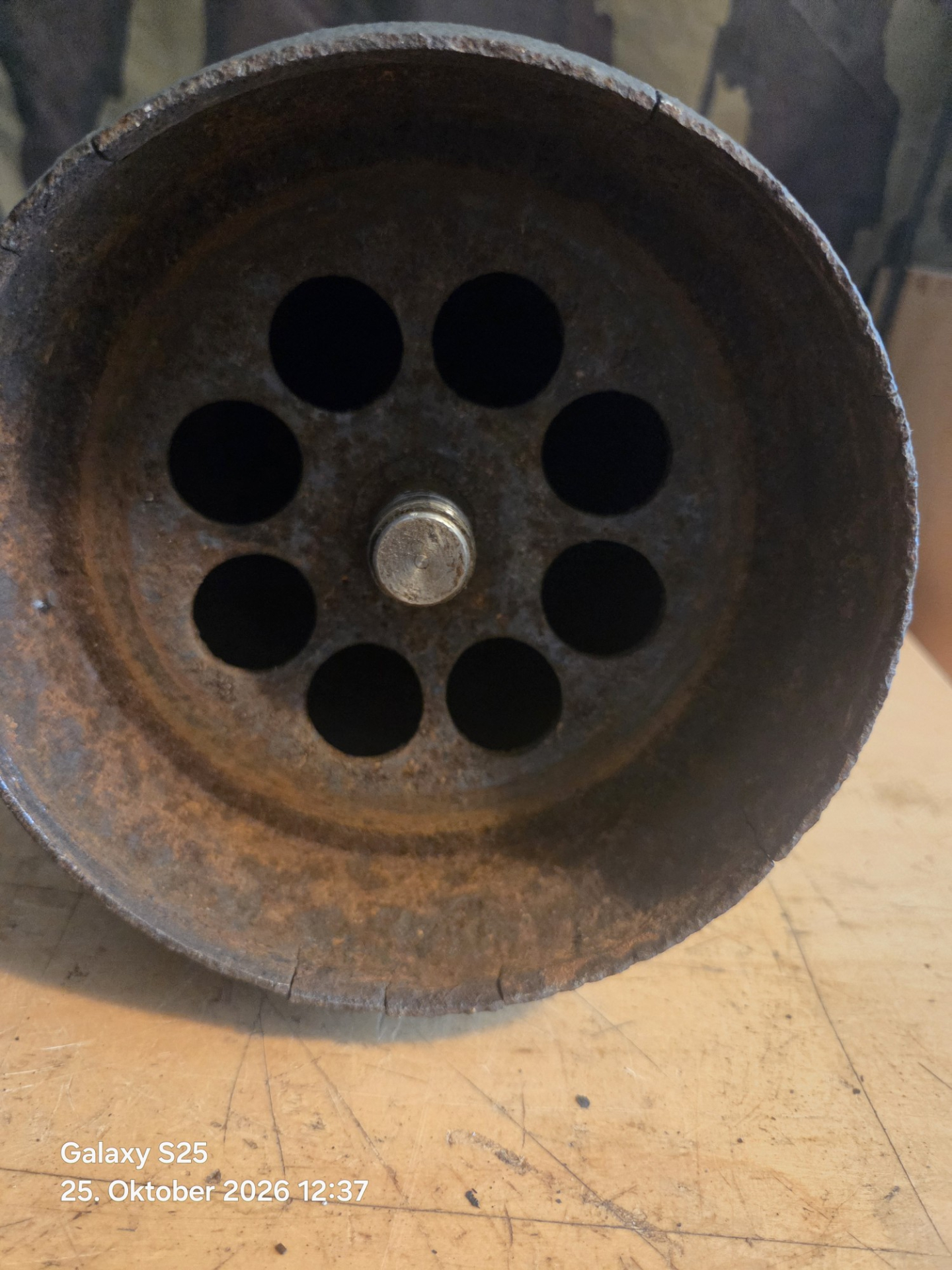 Deutsche 15 cm DO Werfer/ Nebel Werfer (Bombe Bodenfund Granate Zünder) – Bild 5
