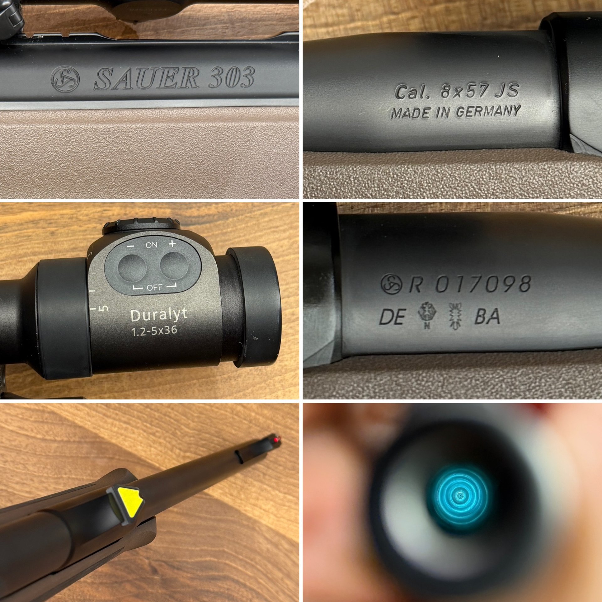 Sauer 303 Classic XT Kaliber 8x57IS mit Drückjagdglas Zeiss Duralyt 1,2-5x36 – Bild 3