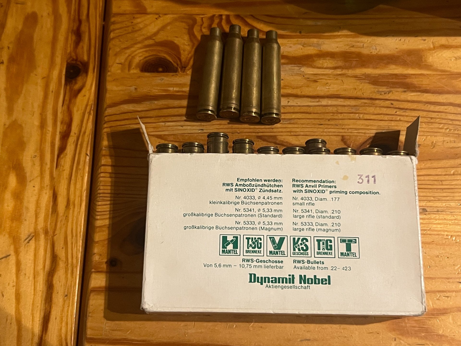 Hülsen 7mm Rem.Mag. RWS – Bild 1