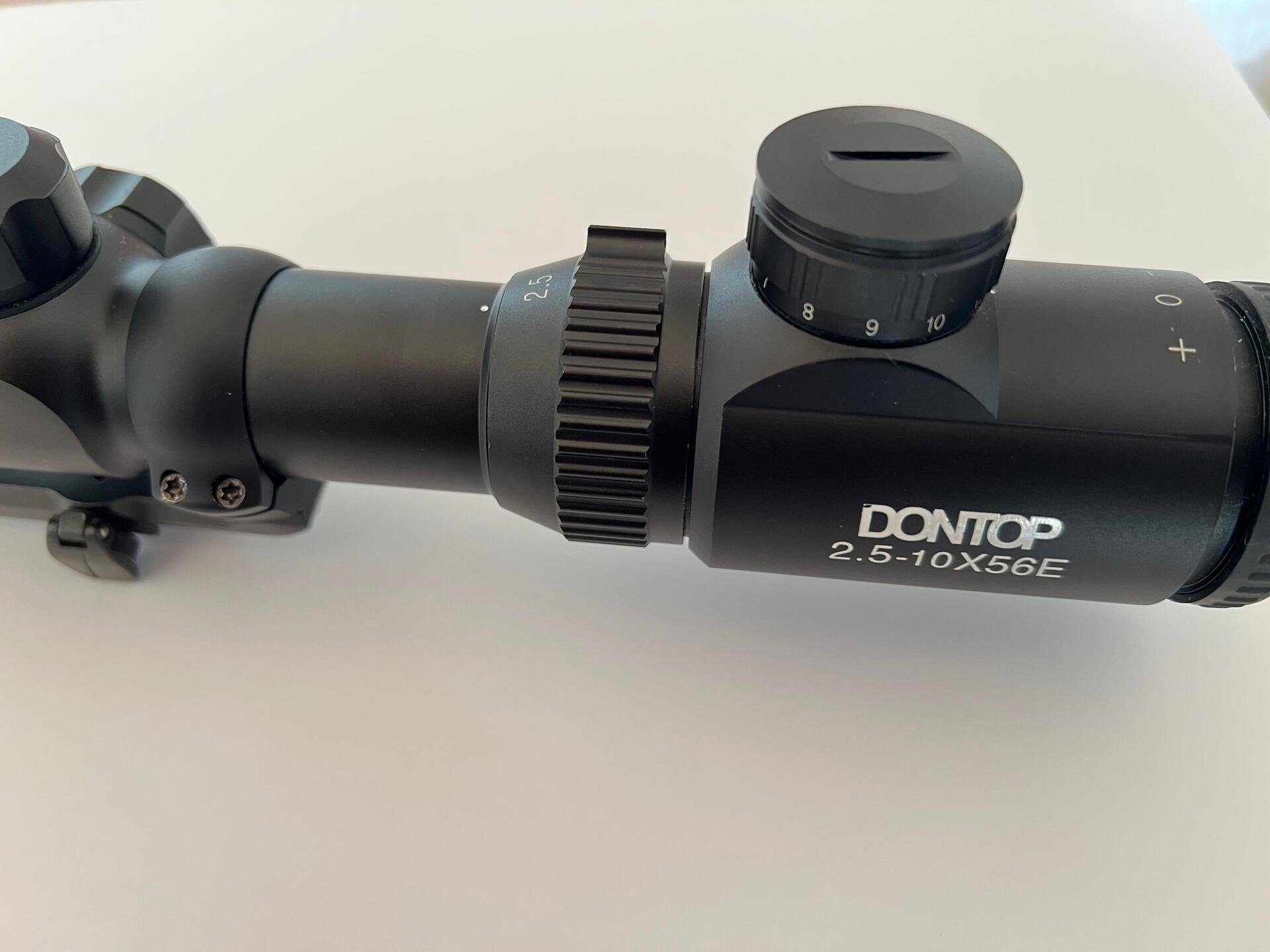 DONTOP 2,5-10x56E Zielfernrohr – Bild 1