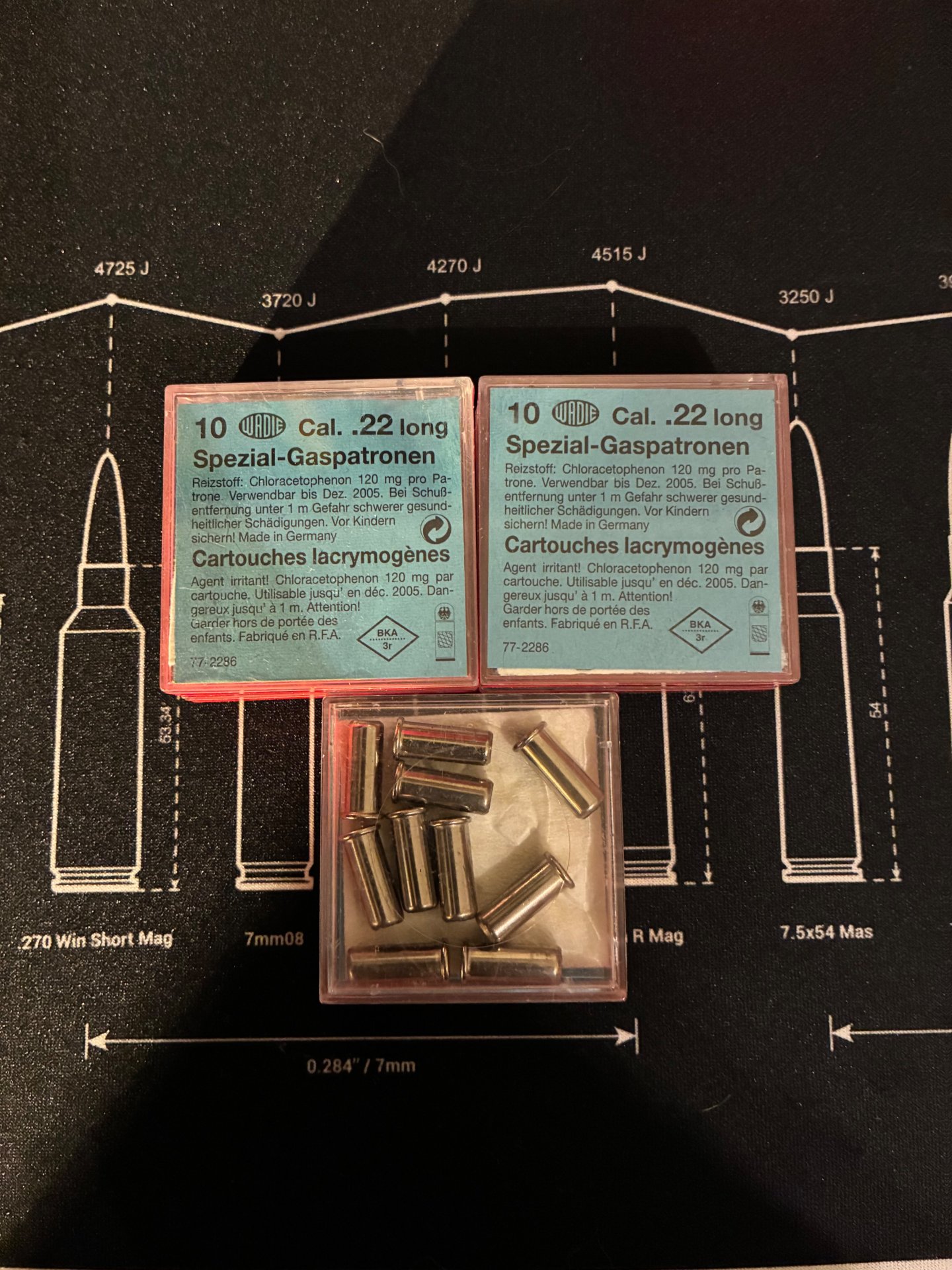 Wadie Spezial-Gaspatronen Cal. .22 long – Bild 1