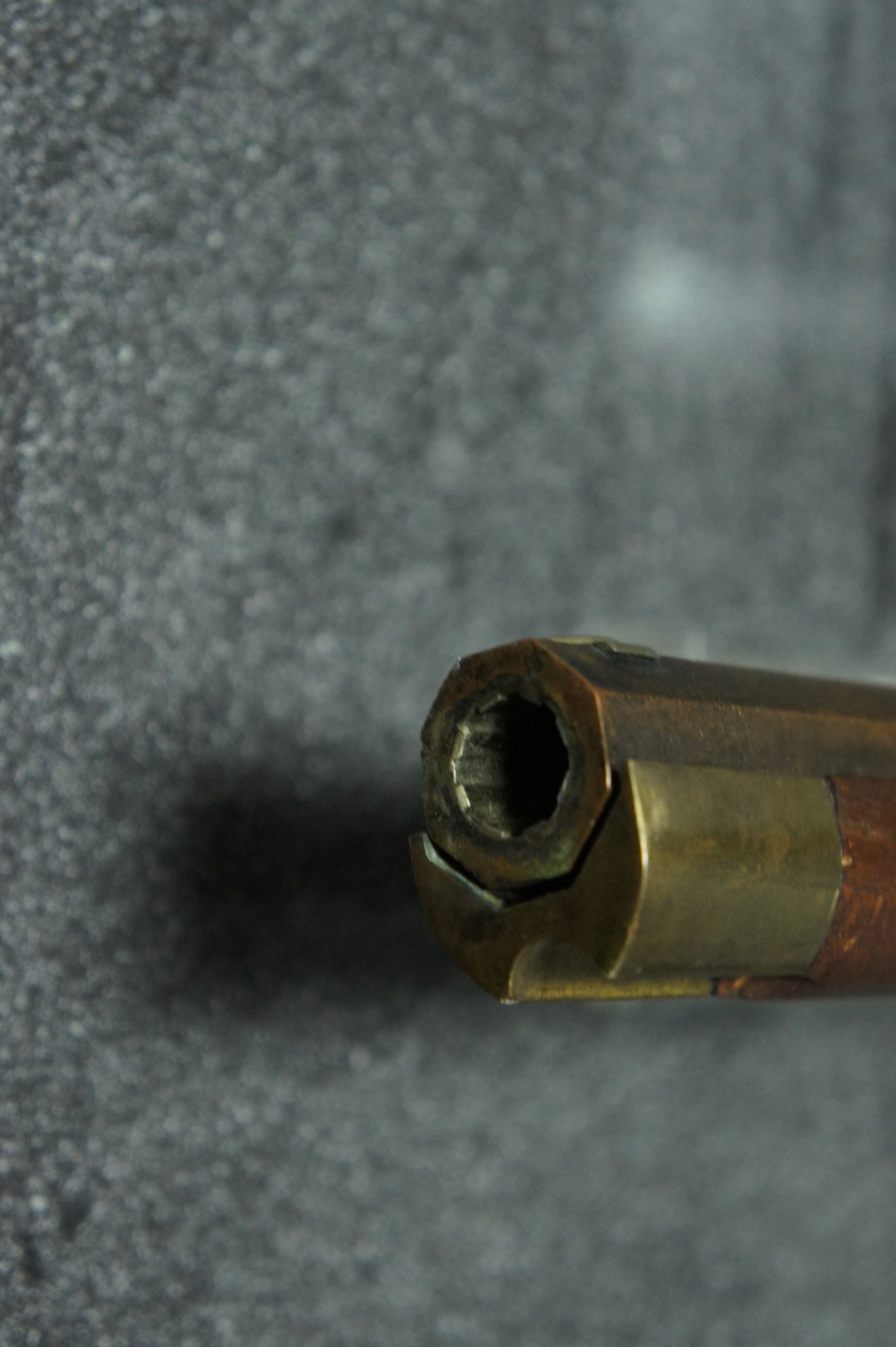 Original Jagdbüchse Vorderlader Perkussion Gewehr mit Stecher Kal. 14,5 mm – Bild 5