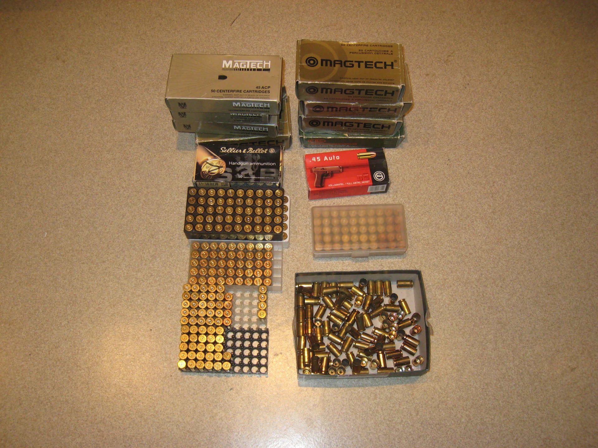 900 Hülsen .45 ACP – Bild 1