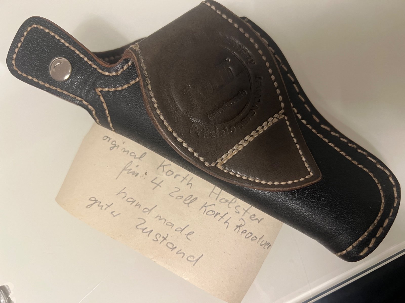 Original Korth Holster für 4 Zoll Korth Revolver – Bild 1