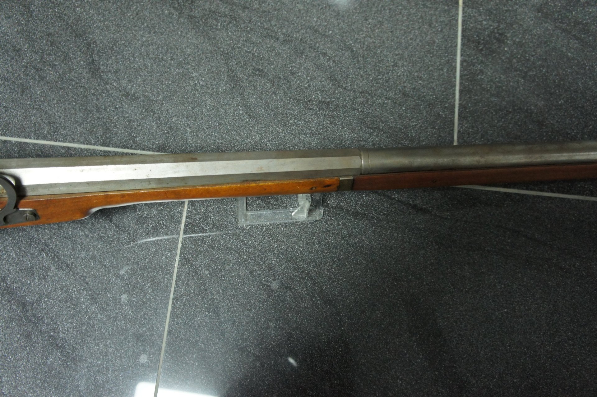Vorderlader Luntenschloss Gewehr Kal. 16,00 mm Zeughaus Überlingen, Reenactment – Bild 3