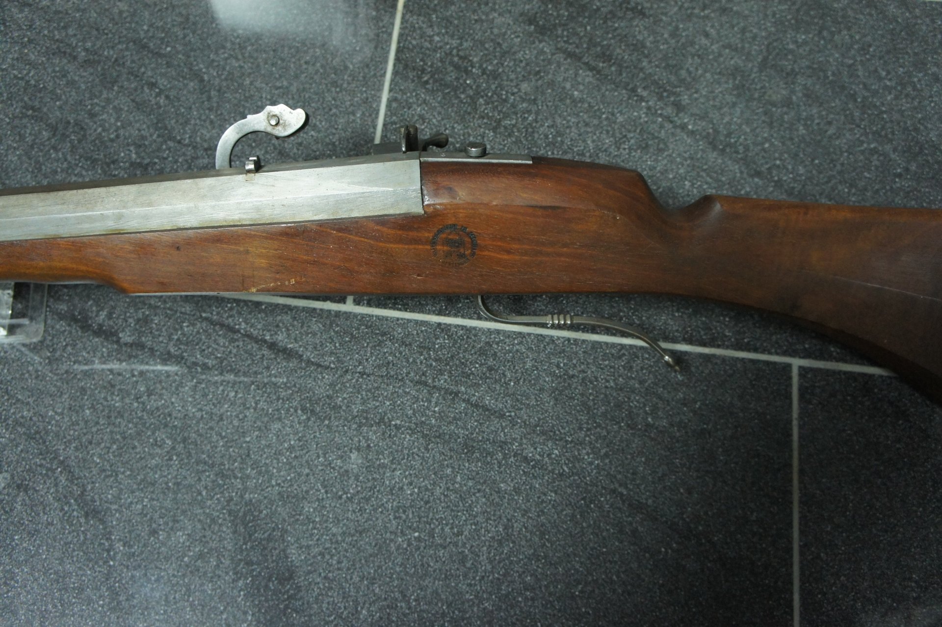 Vorderlader Luntenschloss Gewehr Kal. 16,00 mm Zeughaus Überlingen, Reenactment – Bild 5