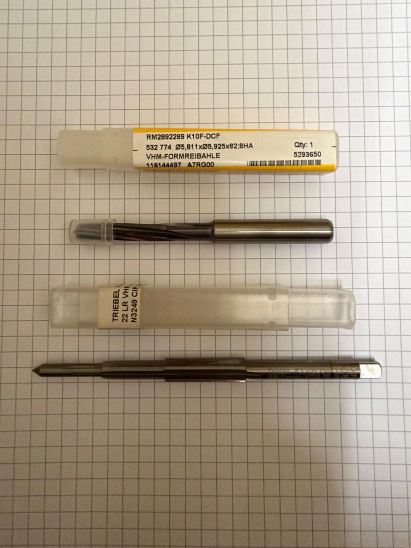 Formreibahle und Fertig Reibahle von Triebel .22 lr – Bild 1