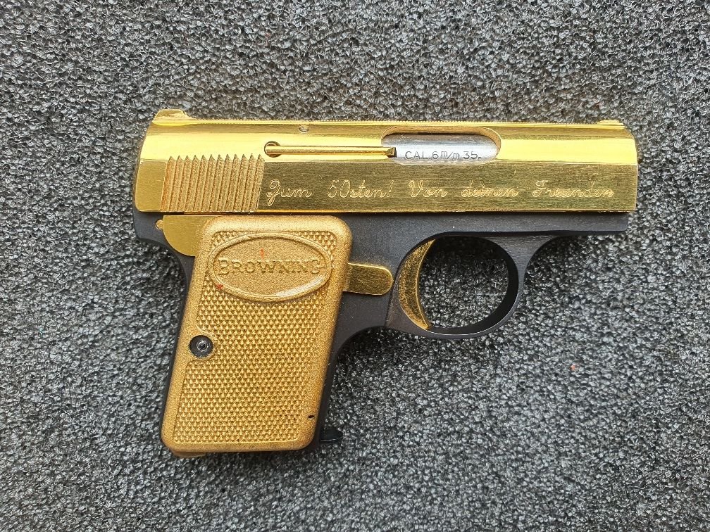 FN Baby Modell teilweise vergoldet – Bild 5