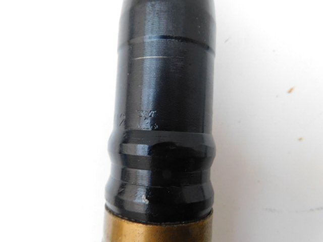 3,7 cm Flak Patrone delaboriert schöner Zustand – Bild 5