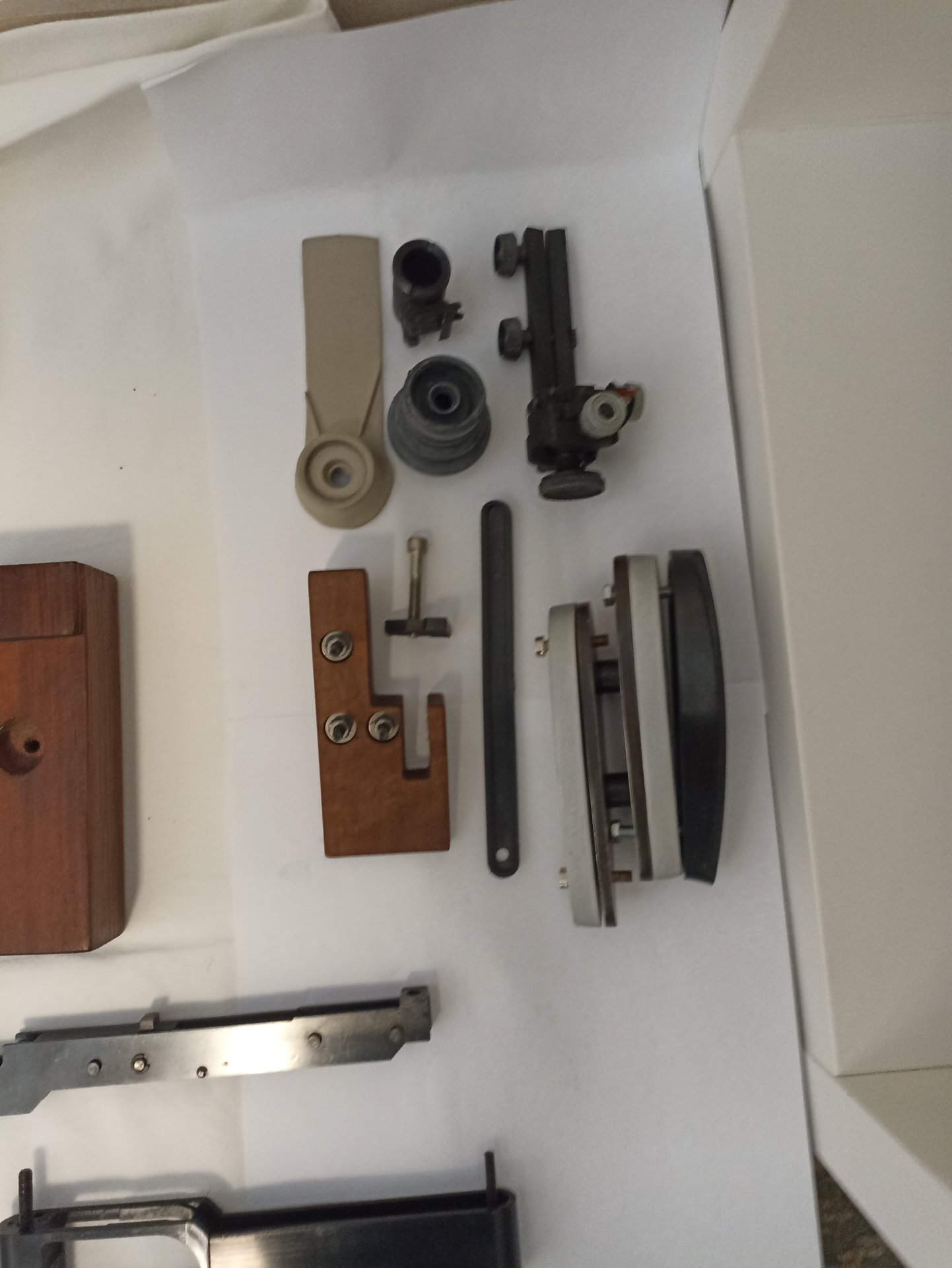 Match-Zubehör Konvolut: Anschütz Diopter, Gehmann Visiererhöhung & Iris, Walther/FWB Abzüge, Jacke G – Bild 6