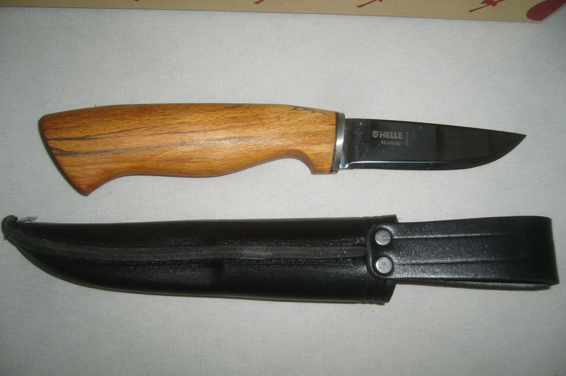 Helle Grizzly Jagdmesser, Design Tor Vistnes Nr.145, Neuwertig in OVP – Bild 5
