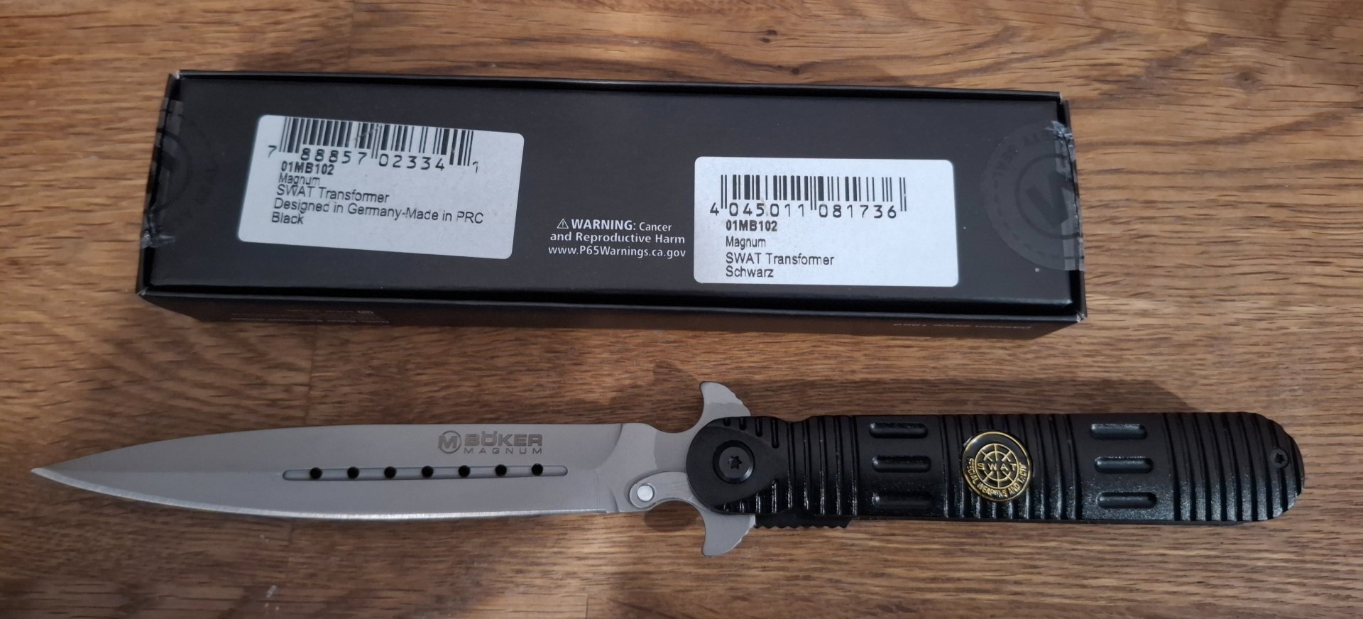 Böker Magnum SWAT Transformer (01MB102) – Neu & OVP – Ab 18 Jahren – Bild 2
