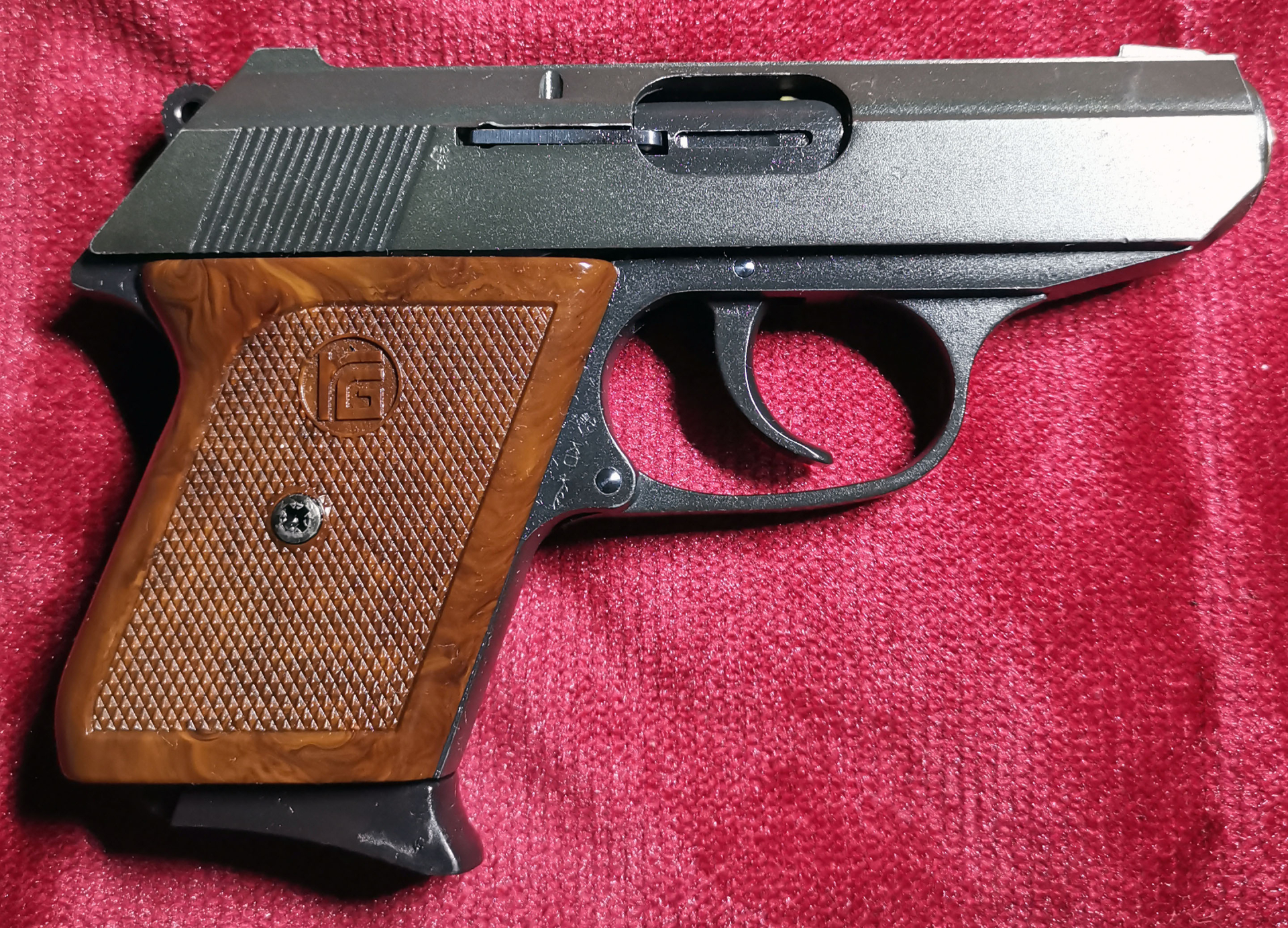Röhm RG 9 Schreckschusspistole. Kaliber 8 mm P.A.K. PTB 413 – Bild 2