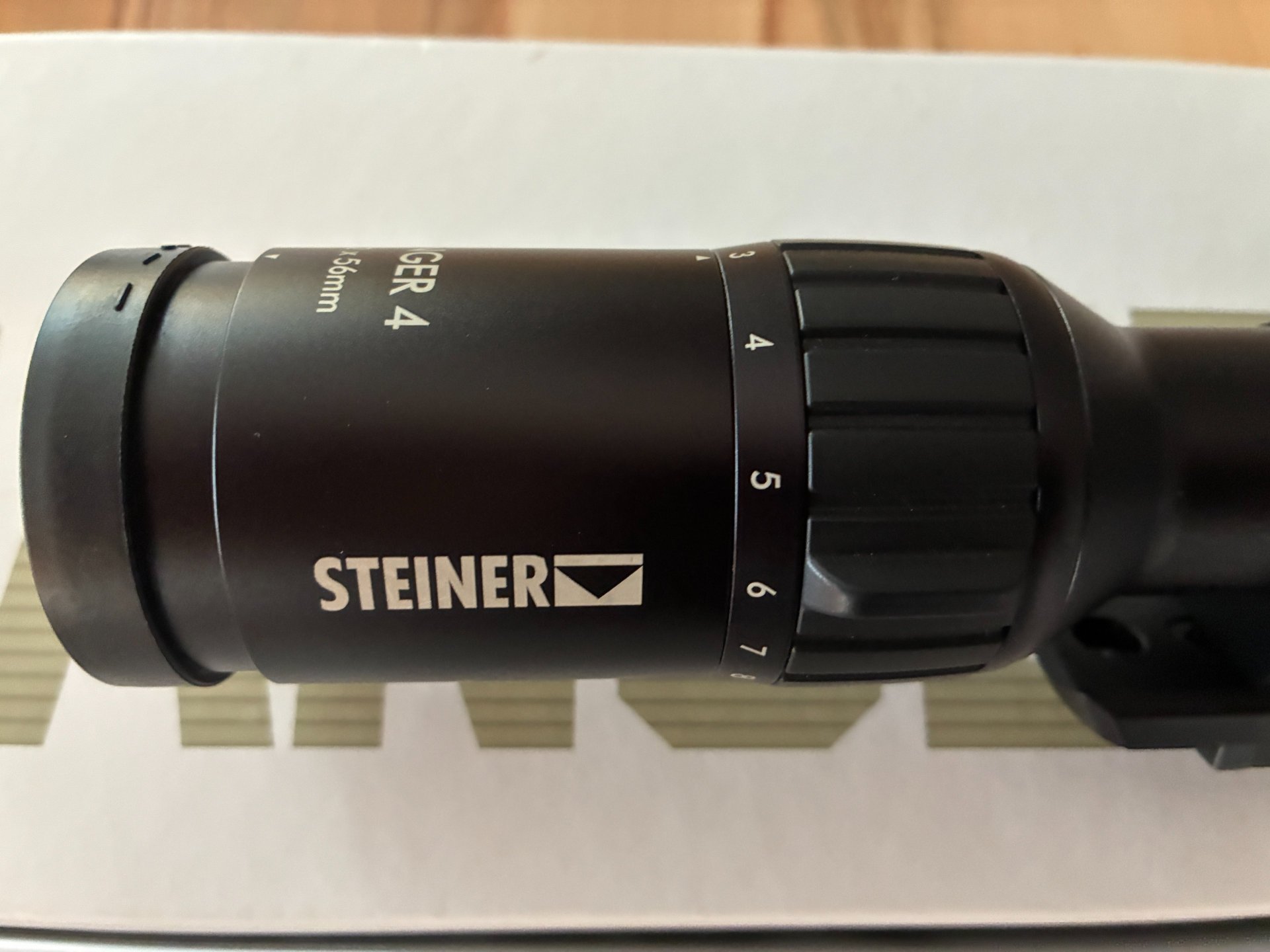 Steiner Ranger 4 3-12x56 4A-I wie neu, mit Dentler BASIS Montage 30 mm, OVP, Kaufbeleg – Bild 2