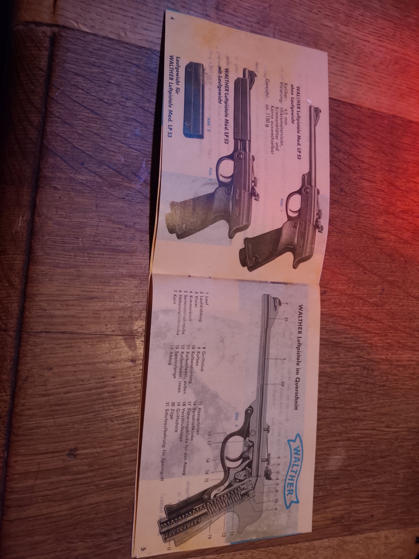 LP 53, Luftpistole, James Bond, Original – Bild 6