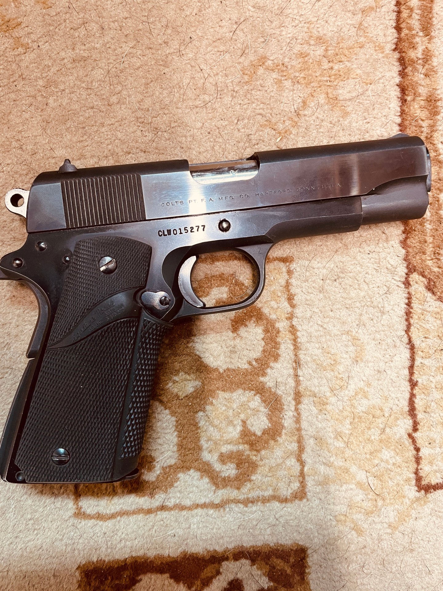 Pistole Colt Commander 9mm Luger – Bild 2